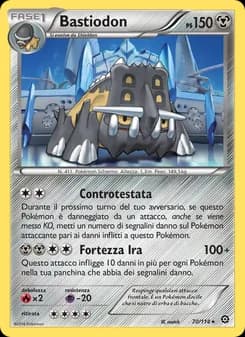 Bastiodon card in Italian