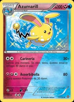 Azumarill card in Italian