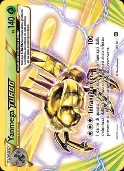 Yanmega TURBO card in Italian