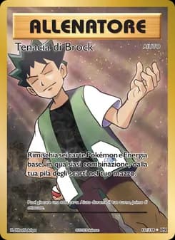 Tenacia di Brock card in Italian