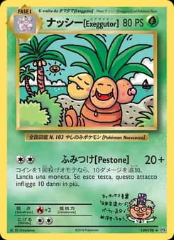 Exeggutor card in Italian