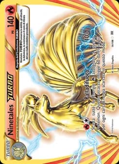 Ninetales TURBO card in Italian