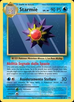 Starmie card in Italian
