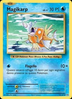 Magikarp card in Italian