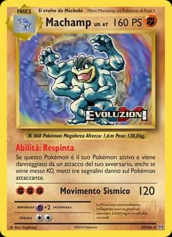 Machamp card in Italian