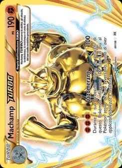 Machamp TURBO card in Italian