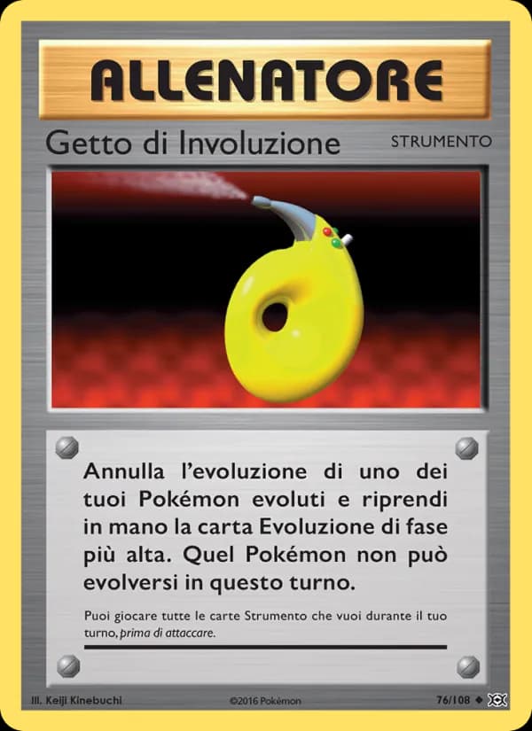 Getto di Involuzione card in Italian