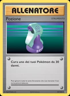 Pozione card in Italian