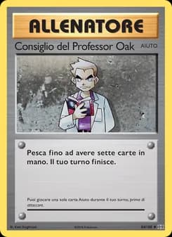 Consiglio del Professor Oak card in Italian