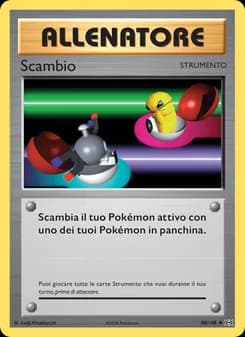 Scambio card in Italian