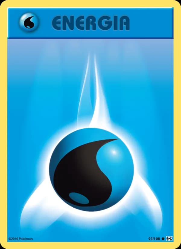 Energia Acqua card in Italian