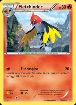 Fletchinder card in Italian