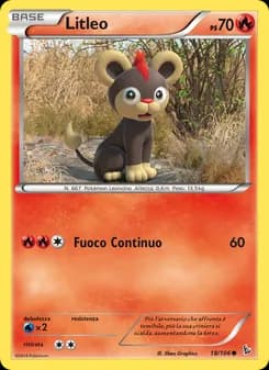 Litleo card in Italian