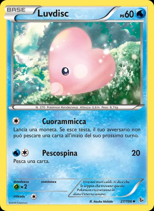 Luvdisc card in Italian