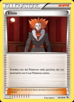 Elisio card in Italian