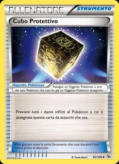 Cubo Protettivo card in Italian