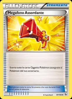 Megafono Assordante card in Italian