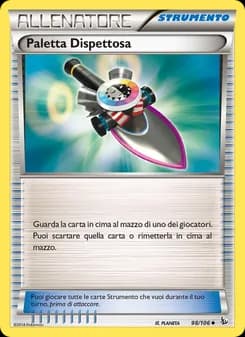 Paletta Dispettosa card in Italian