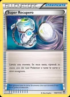 Super Recupero card in Italian