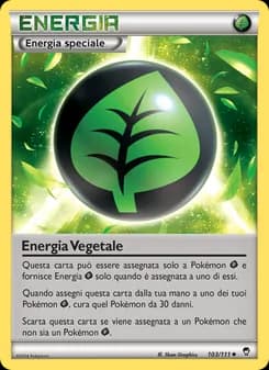 Energia Vegetale card in Italian
