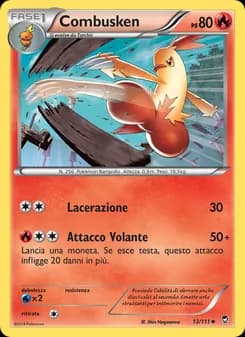 Combusken card in Italian