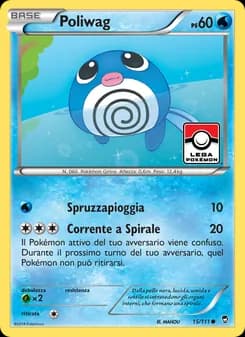 Poliwag card in Italian