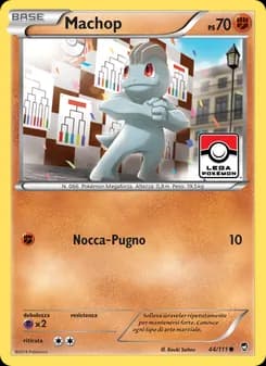 Machop card in Italian