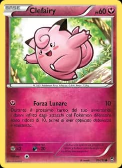 Clefairy card in Italian