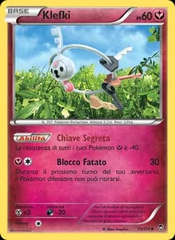 Klefki card in Italian