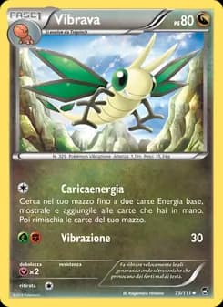 Vibrava card in Italian
