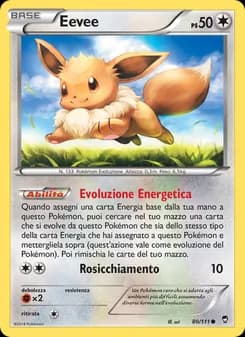 Eevee card in Italian