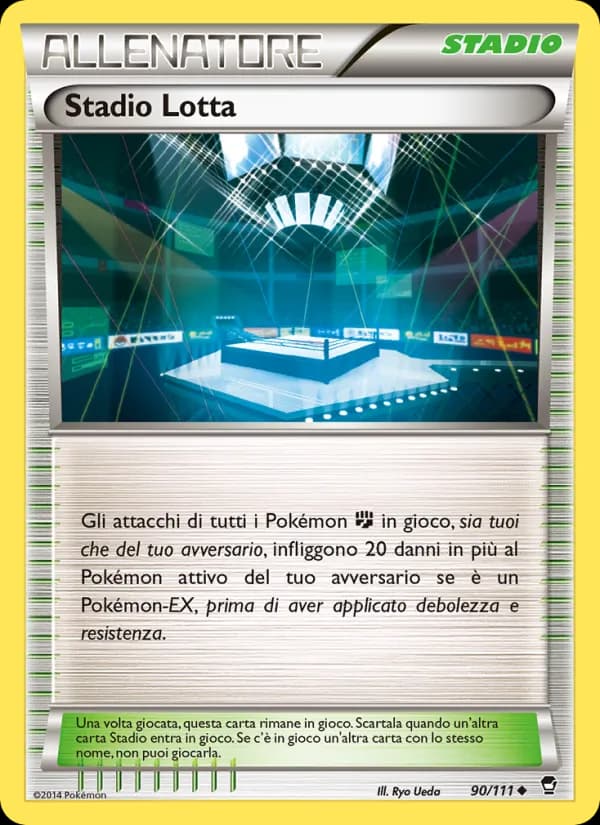 Stadio Lotta card in Italian