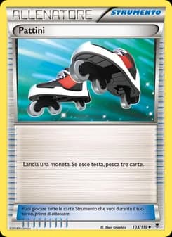 Pattini card in Italian