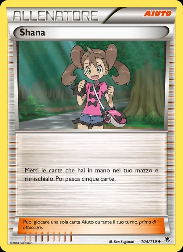 Shana card in Italian