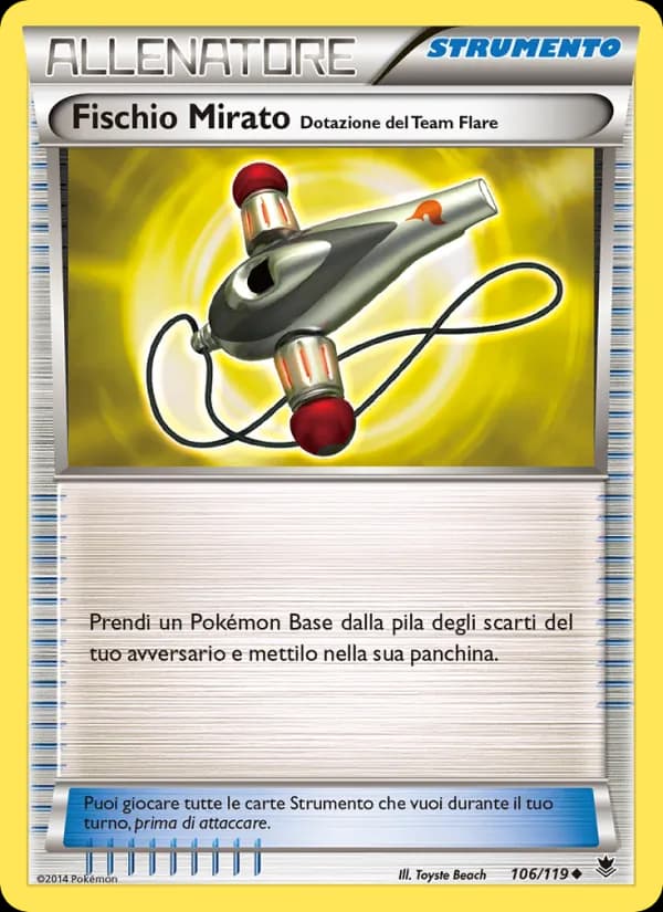 Fischio Mirato [Dotazione del Team Flare] card in Italian