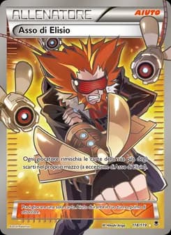 Asso di Elisio card in Italian