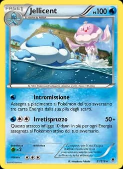 Jellicent card in Italian