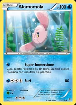 Alomomola card in Italian