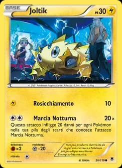 Joltik card in Italian