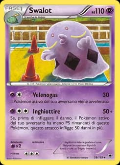 Swalot card in Italian