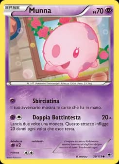 Munna card in Italian