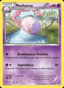 Musharna card in Italian
