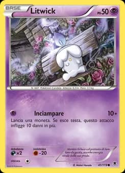 Litwick card in Italian