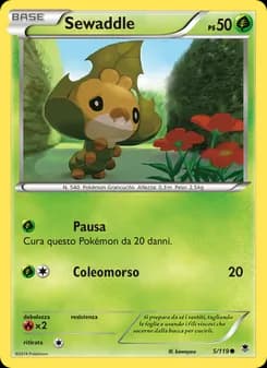 Sewaddle card in Italian