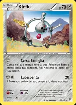 Klefki card in Italian