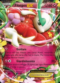 Florges EX card in Italian