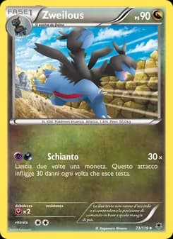 Zweilous card in Italian