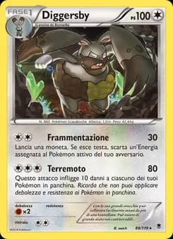 Diggersby card in Italian