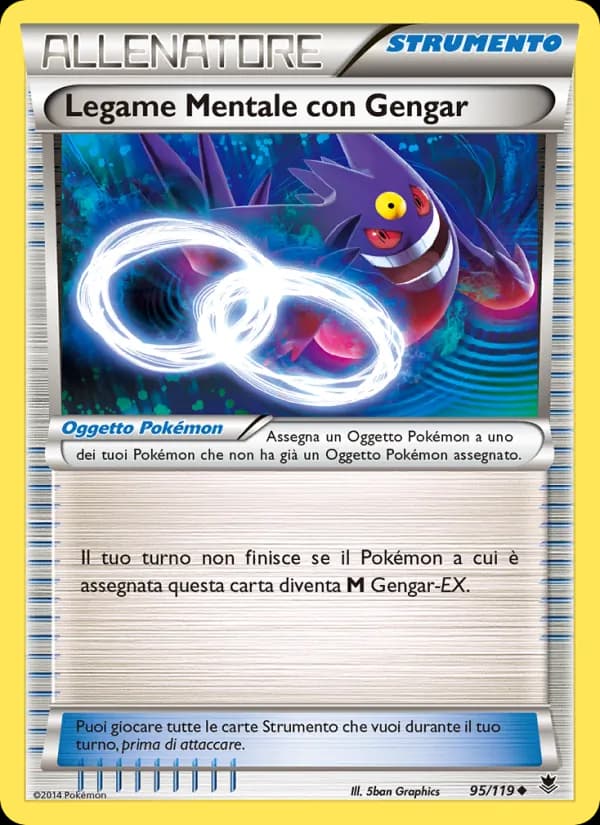 Legame Mentale con Gengar card in Italian