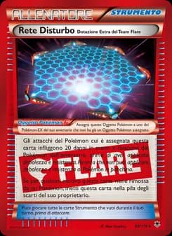 Rete Disturbo [Dotazione Extra del Team Flare] card in Italian